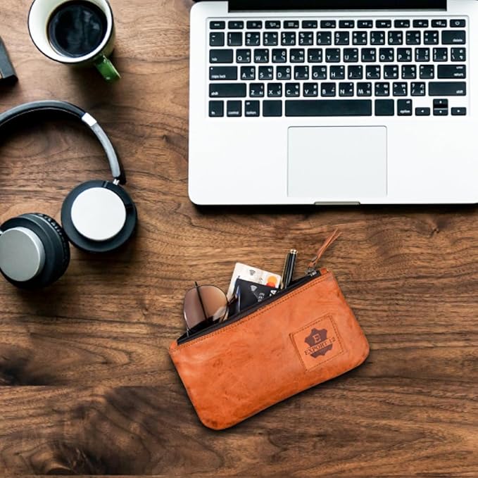 Leather Pencil Case - Small Pencil Case