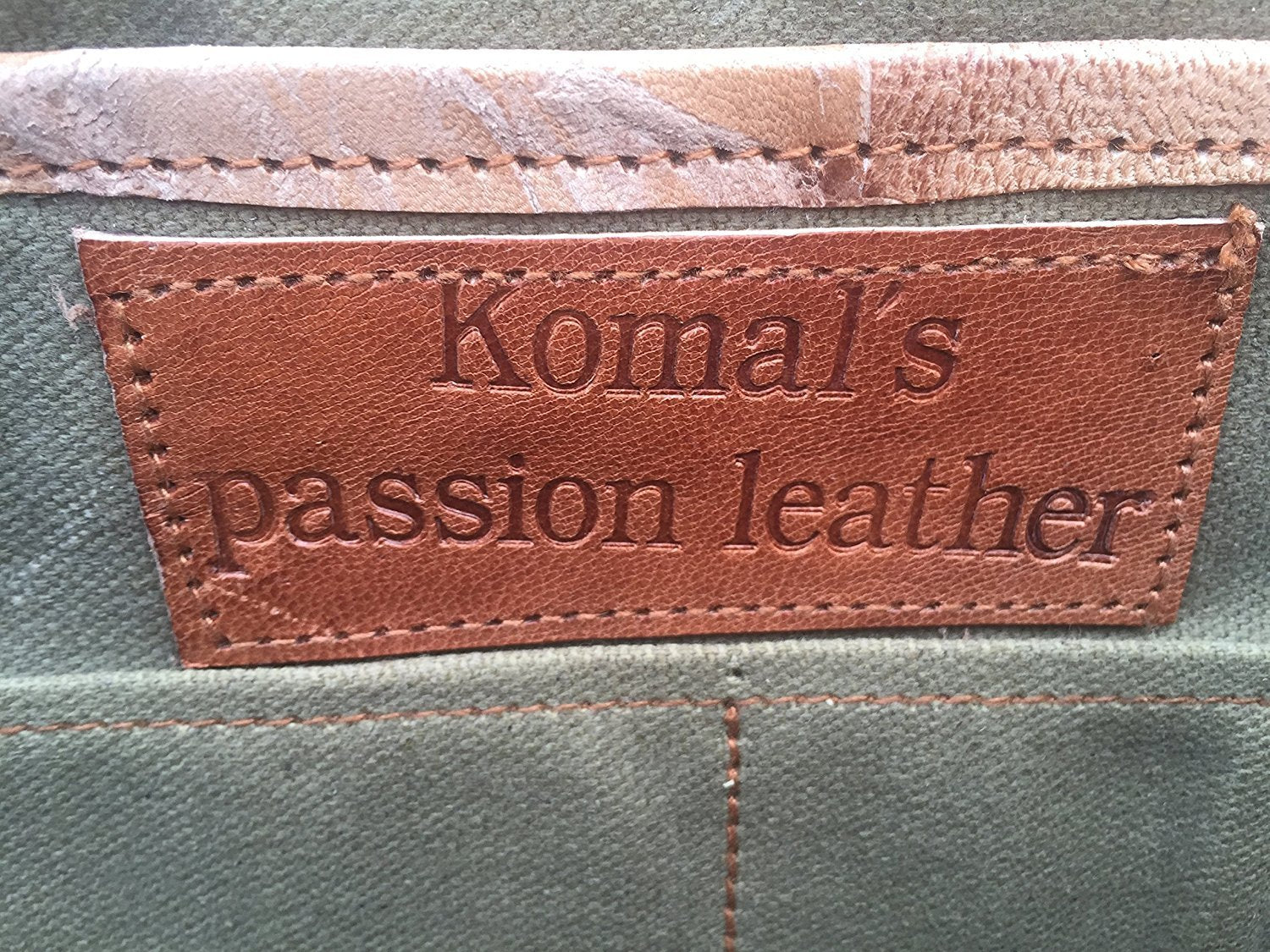 Leather Briefcase Laptop Messenger Bag