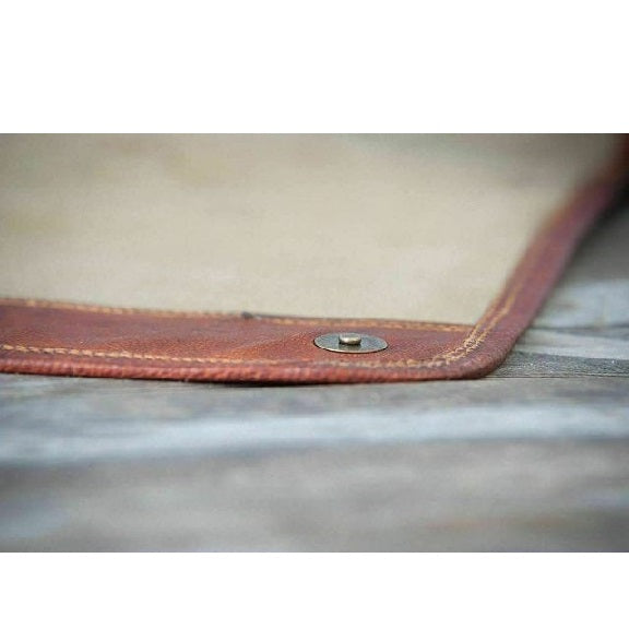 Shop Leather Full Flap Messenger Bag