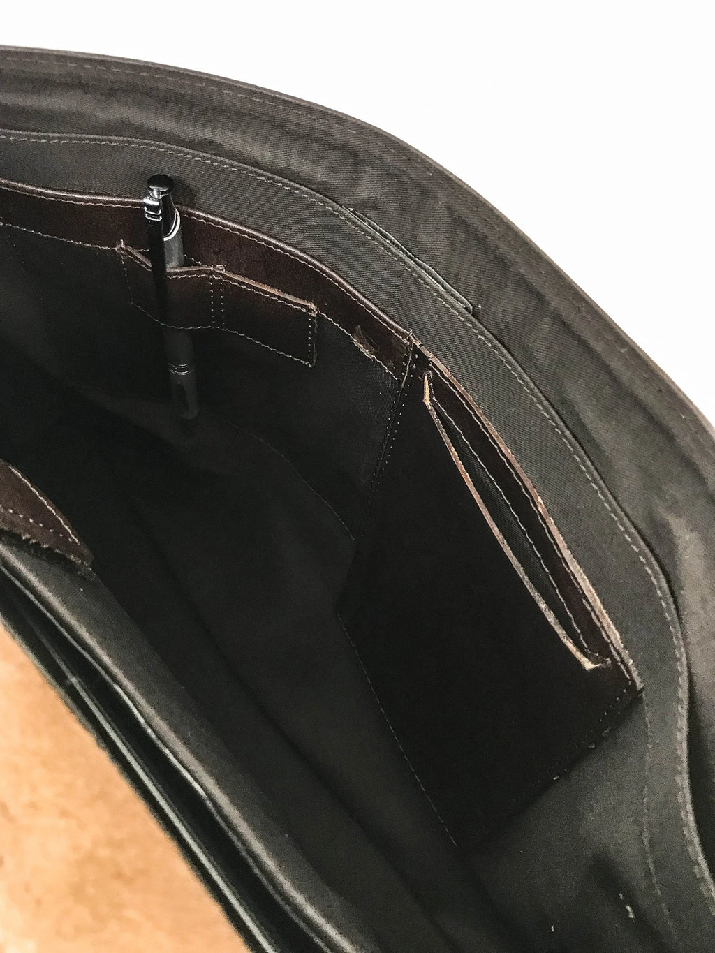 Leather Briefcase, Leather Messenger Bag