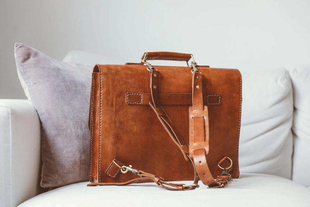 Messenger Bag, Leather Briefcase