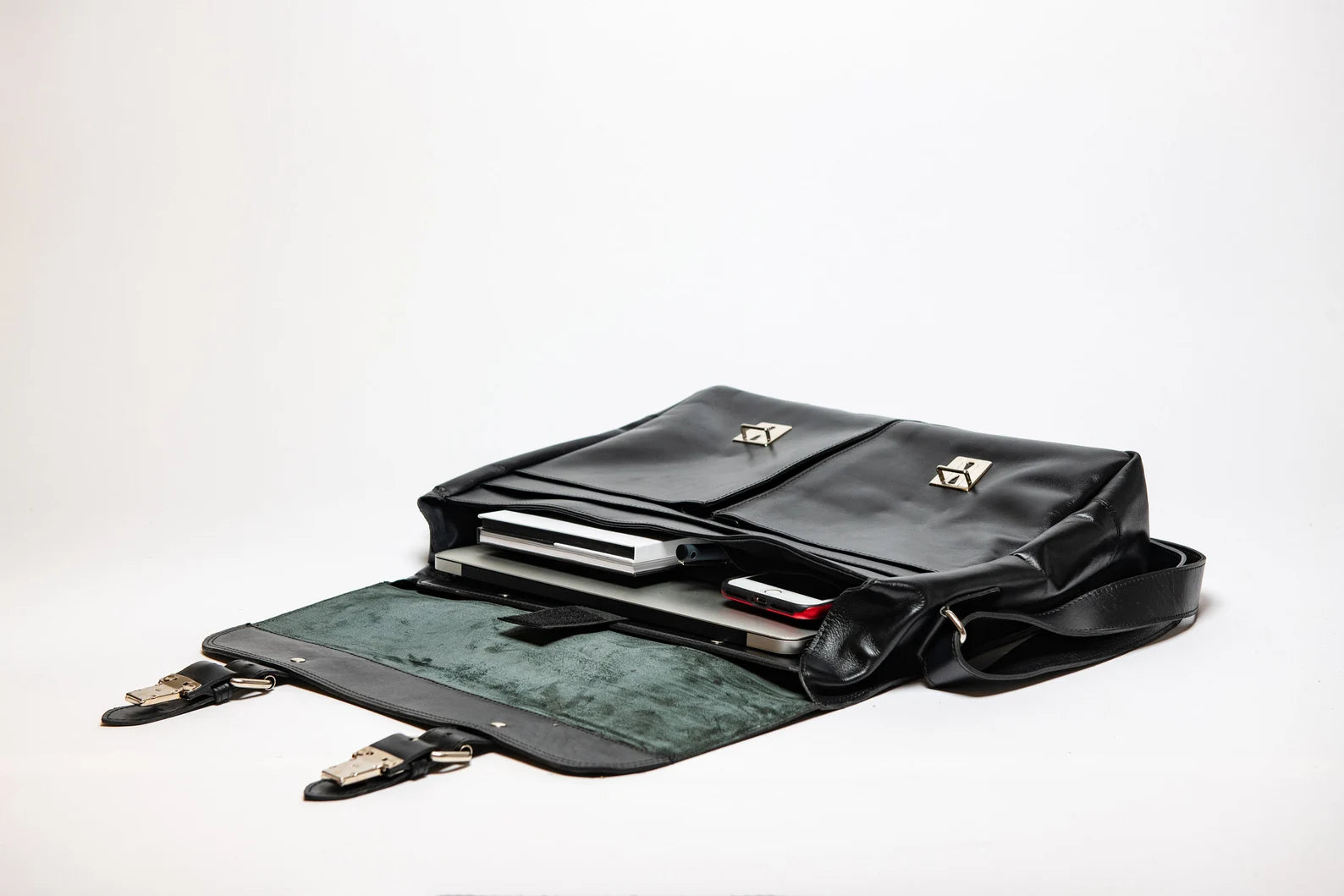 Leather Briefcase, Leather Messenger Bag