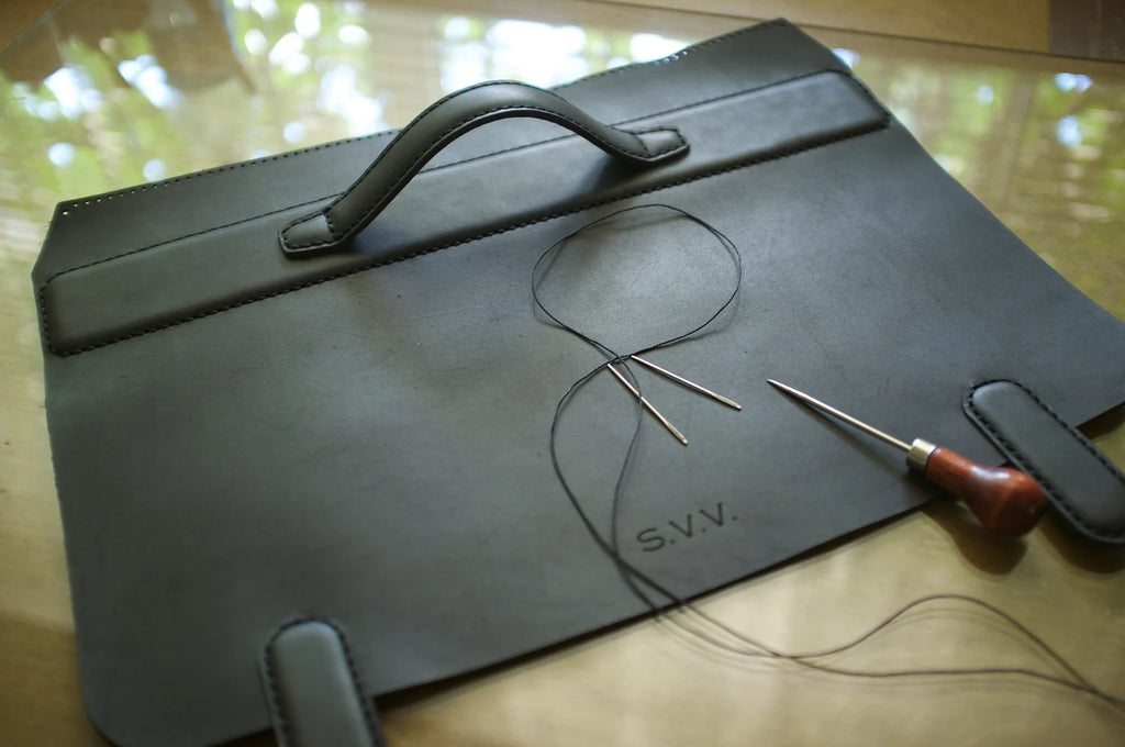 Leather Messenger Bag, Messenger bag