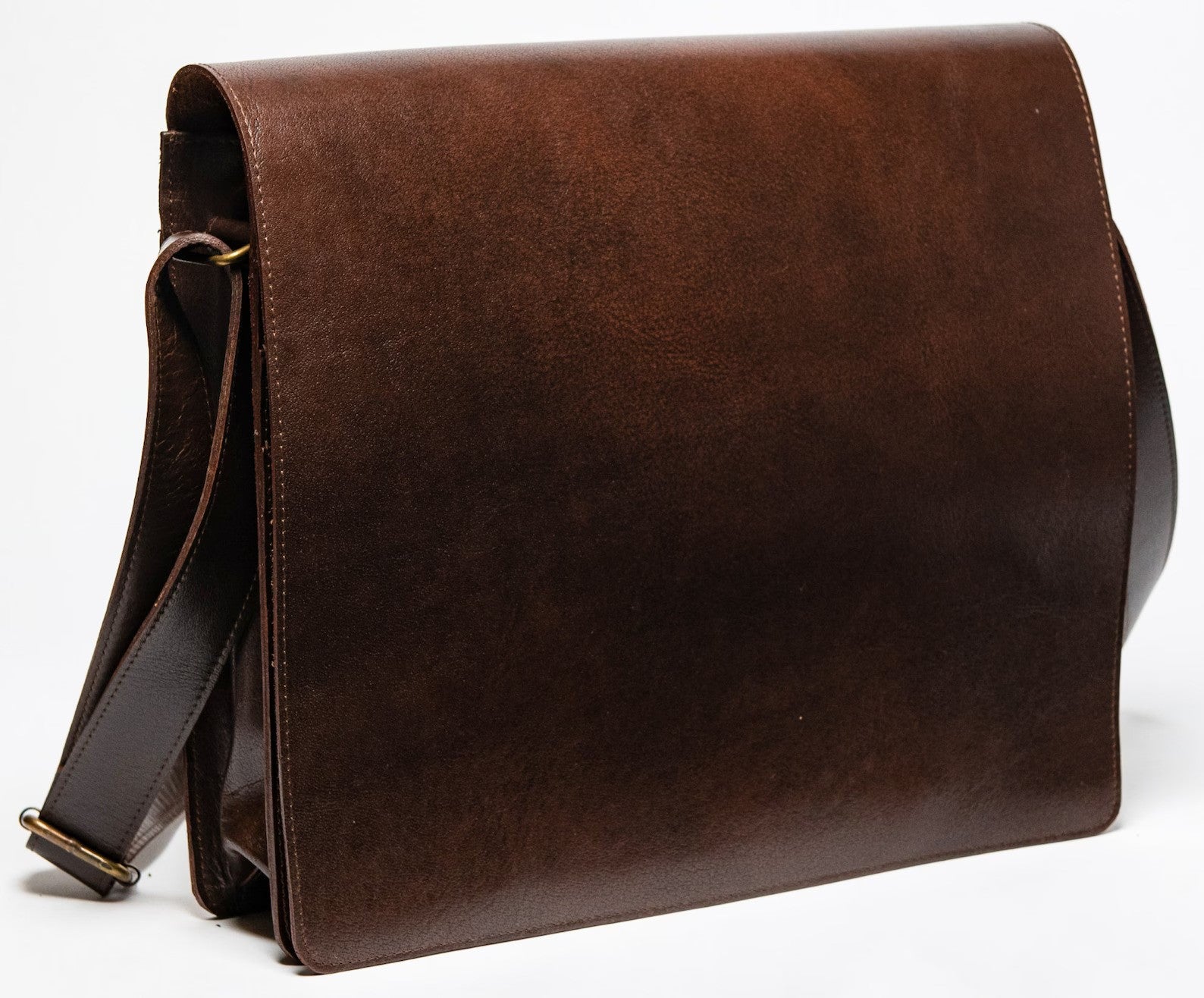 Leather Messenger Bag, Laptop Crossbody