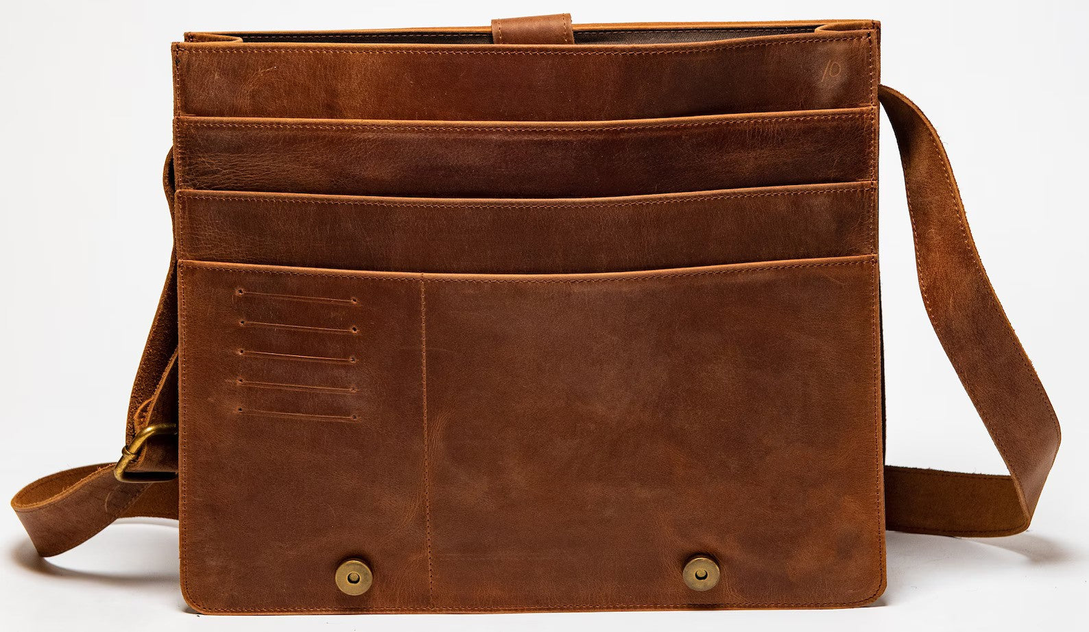 Leather Messenger Bag, Laptop Crossbody