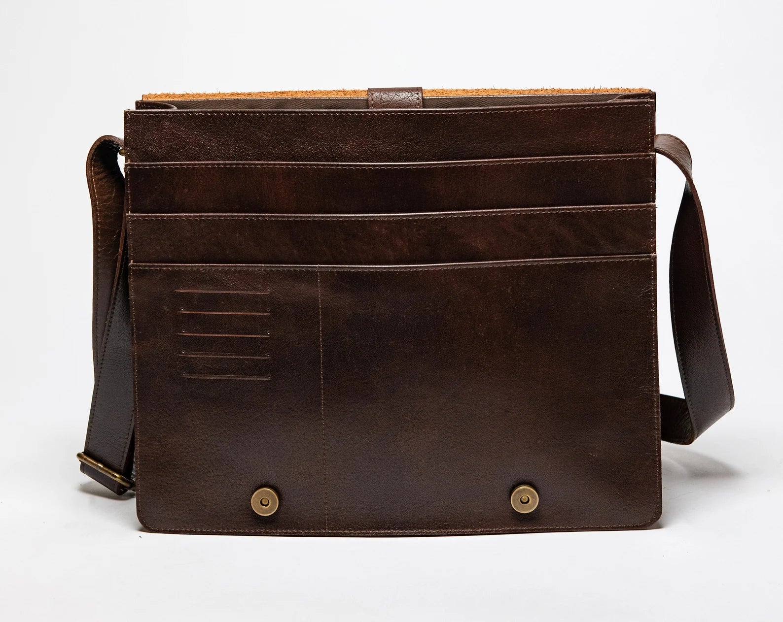Leather Messenger Bag, Laptop Bag
