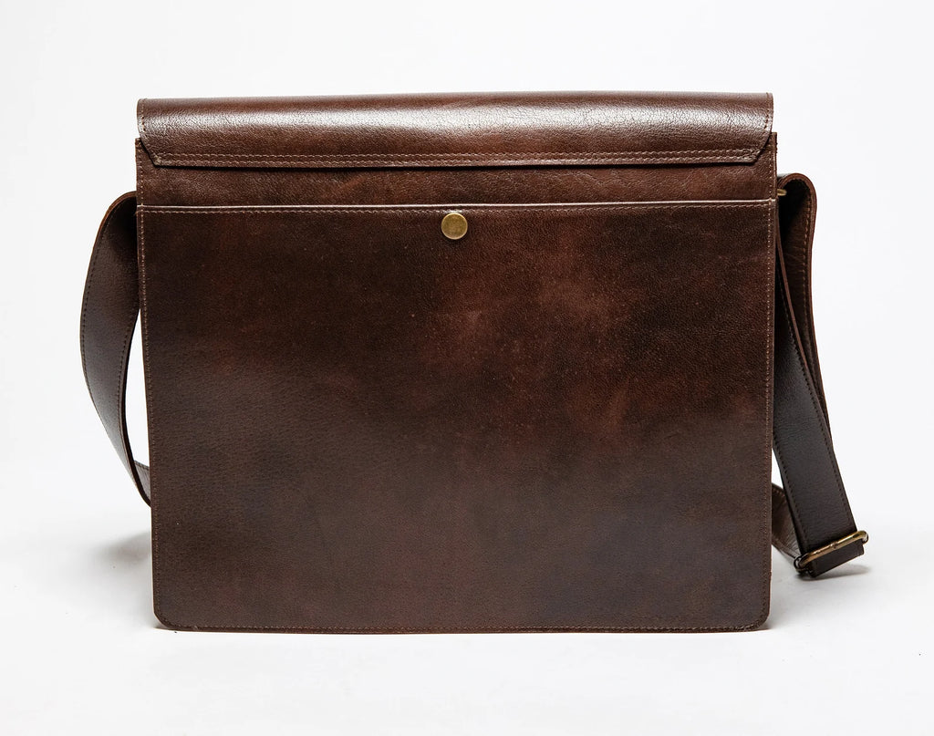 Leather Messenger Bag, Laptop Bag