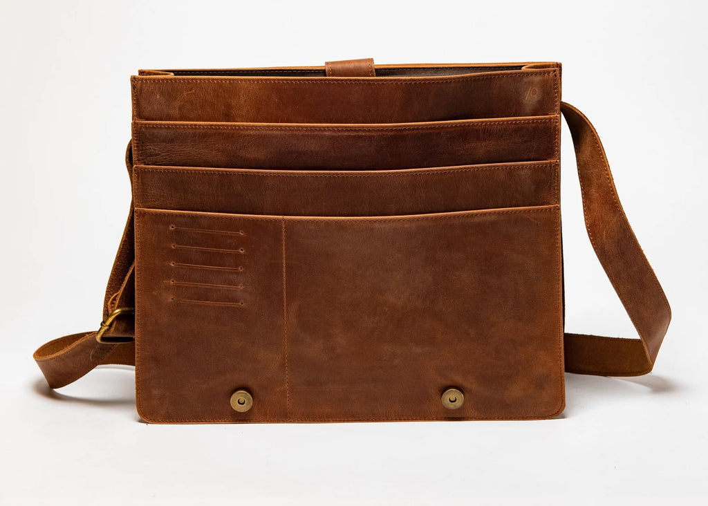 Leather Messenger Bag, Laptop Bag