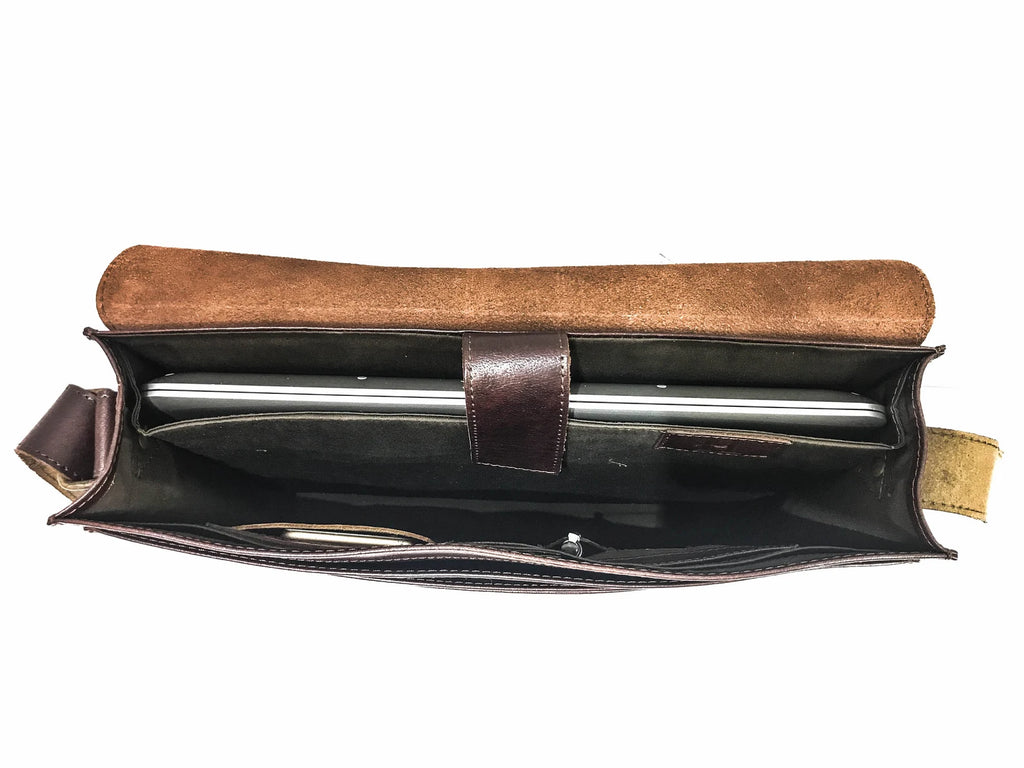 Leather Messenger Bag, Laptop Bag