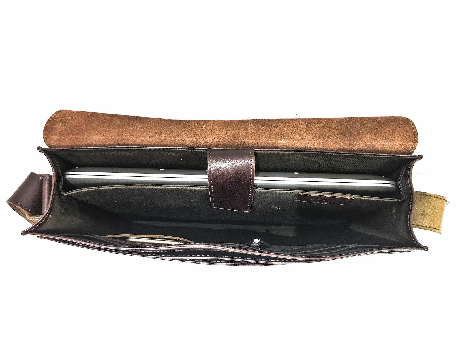 Leather Messenger Bag, Laptop Crossbody