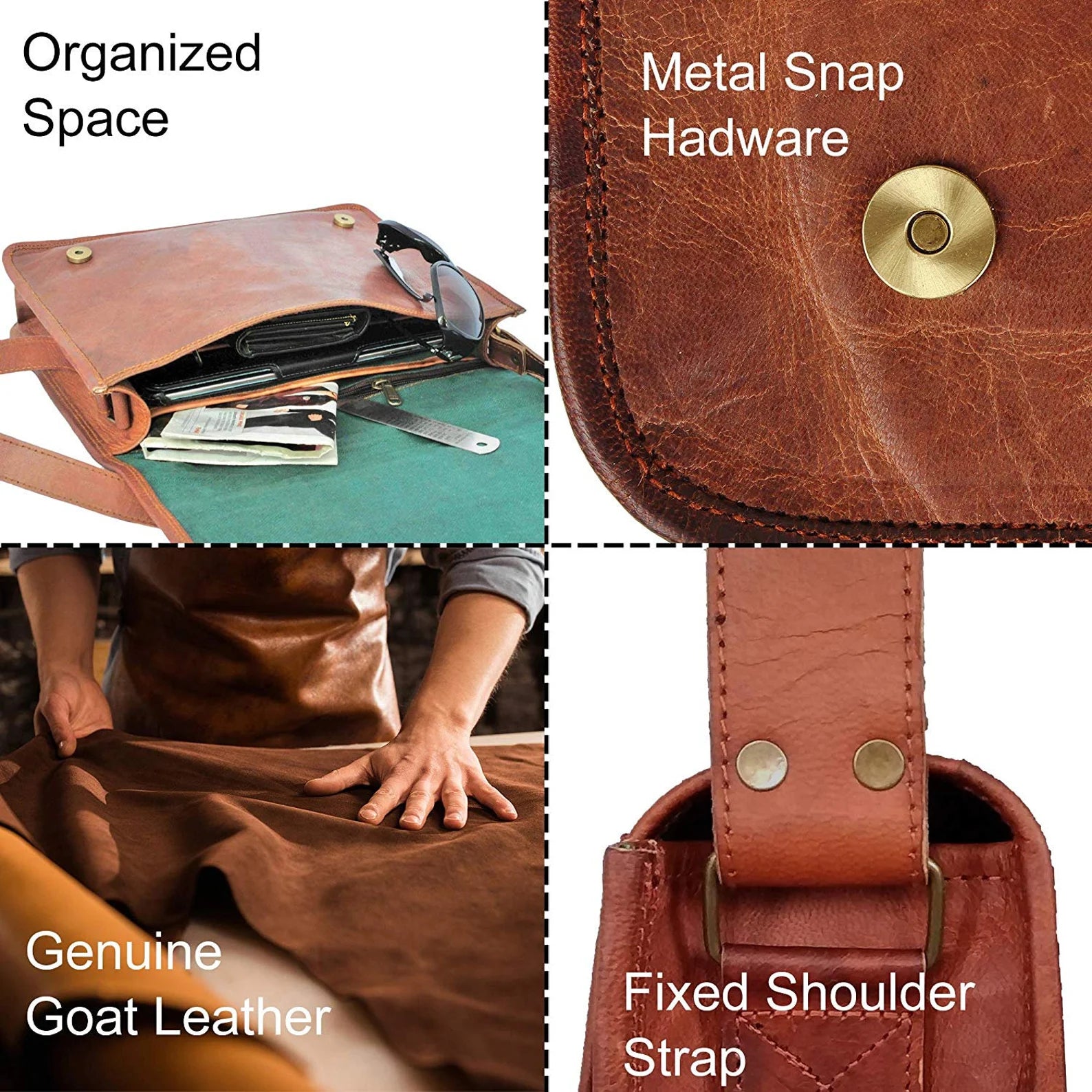 leather messenger bag briefcase bag
