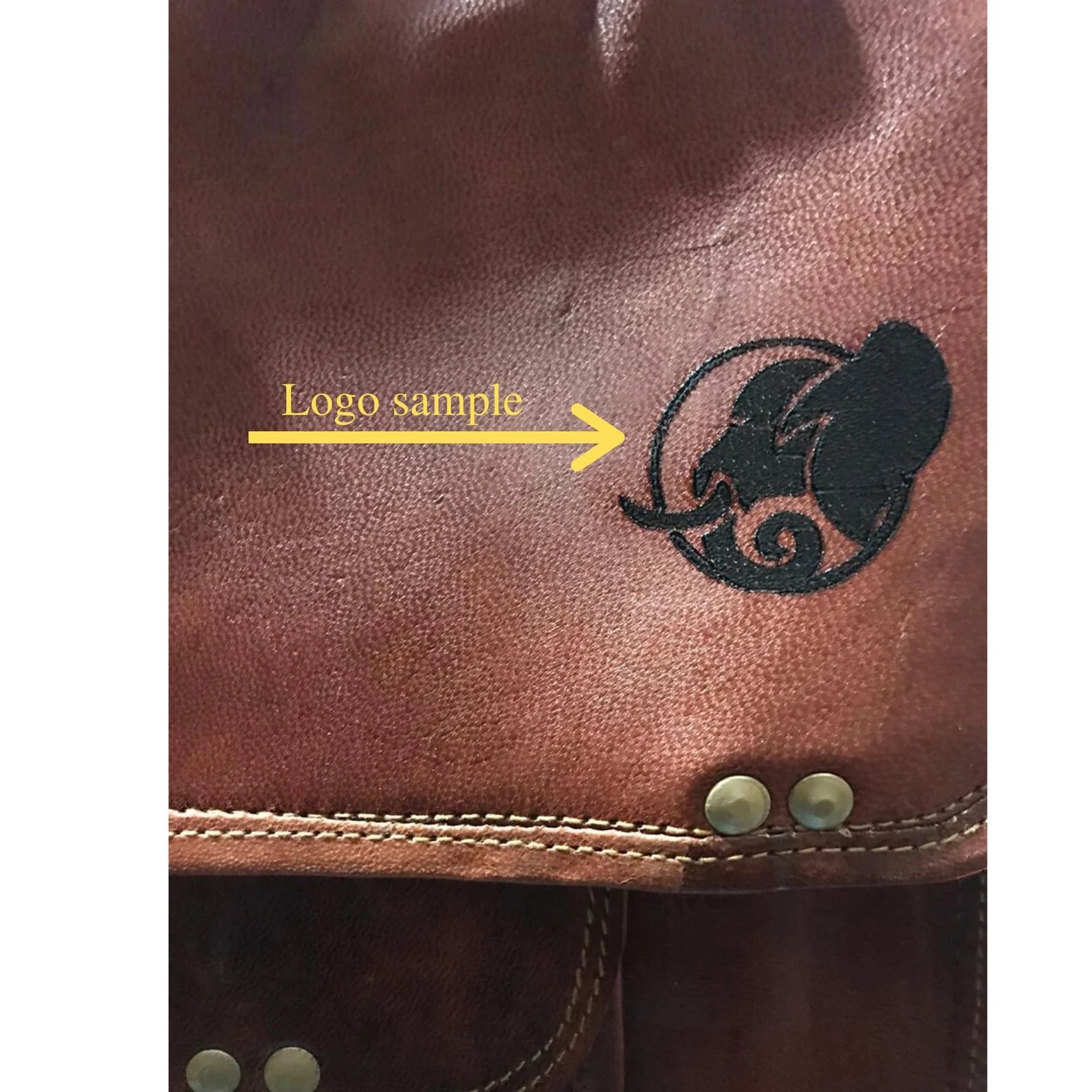 Leather Messenger Bag Laptop Bag