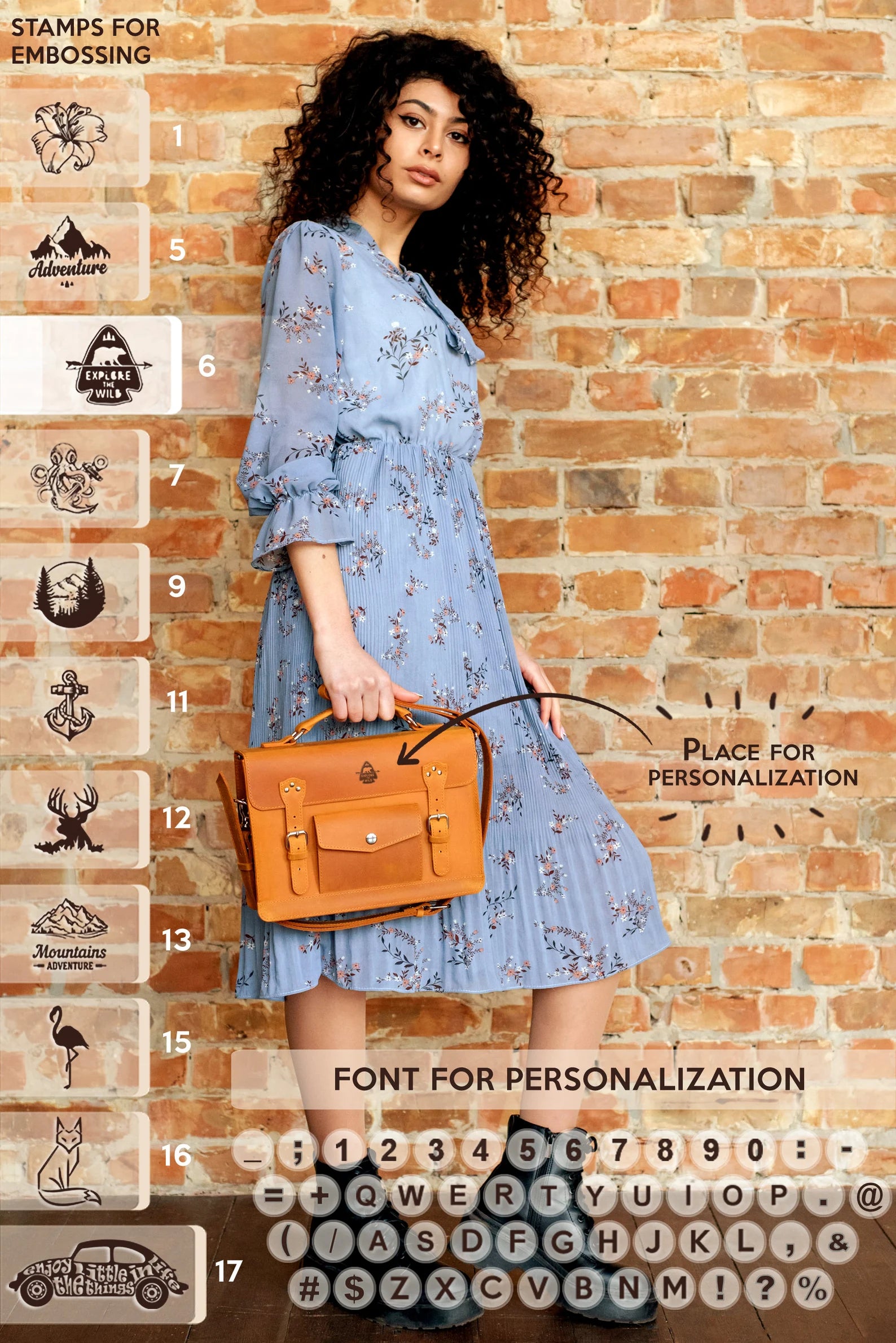 Leather Bag, Brown Leather Satchel Bag