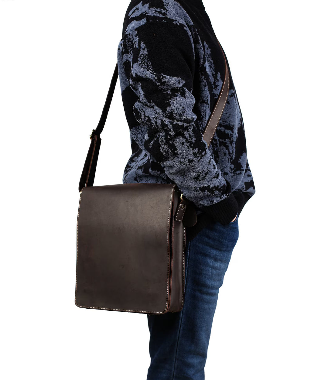Leather Messenger Bag Leather Satchel