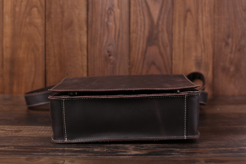 Leather Messenger Bag Leather Satchel