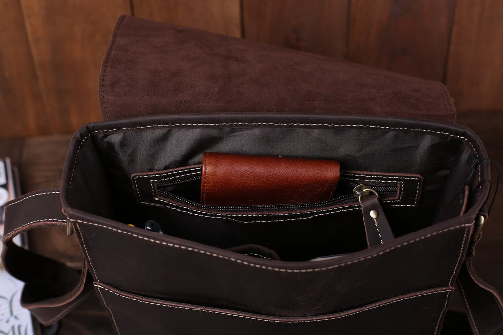 Leather Messenger Bag Leather Satchel