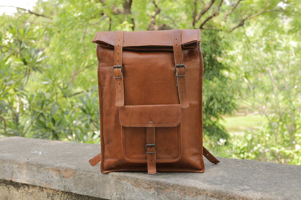 leather Backpack, Leather Large Backpack