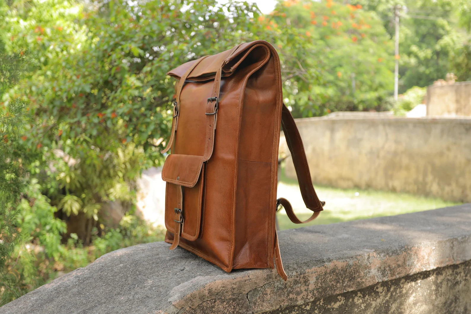 leather Backpack, Leather Large Backpack