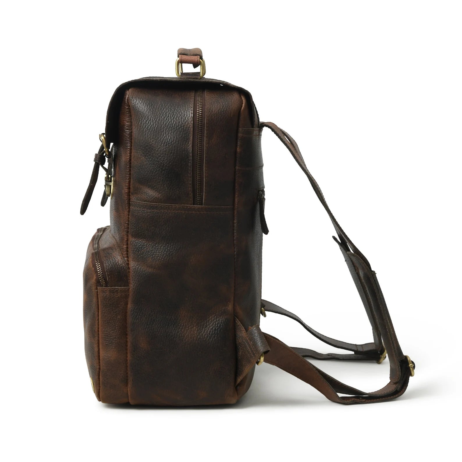 Leather Laptop Backpack Unique Gift