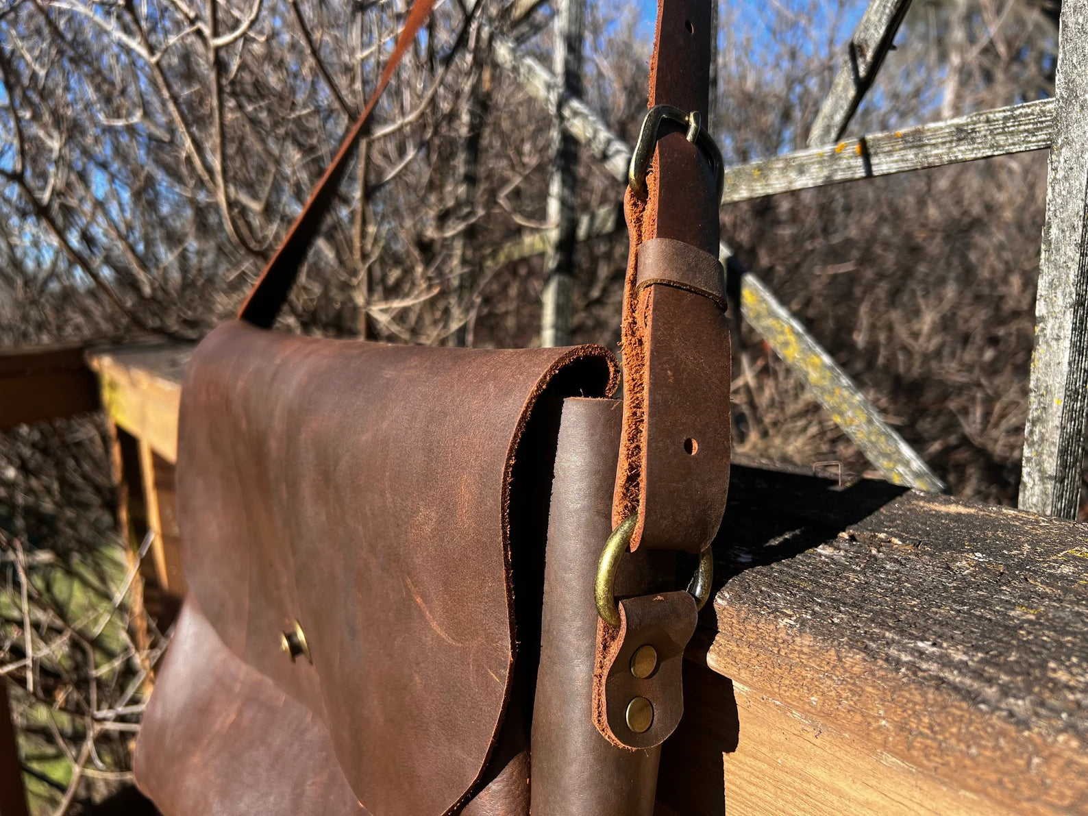 Leather Messenger Bag, Cross Body Bag