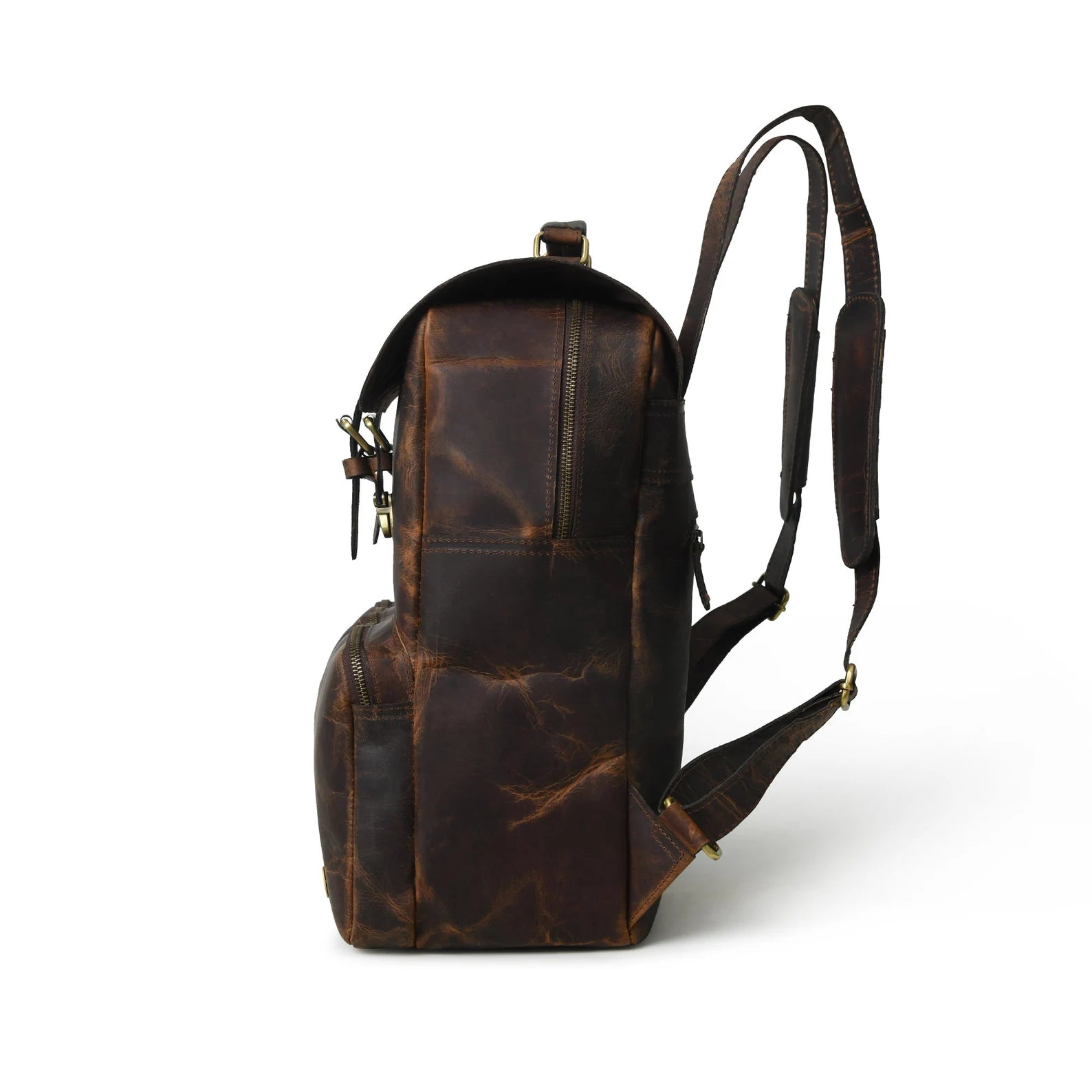 Handcrafted Leather Backpack for Men & Women