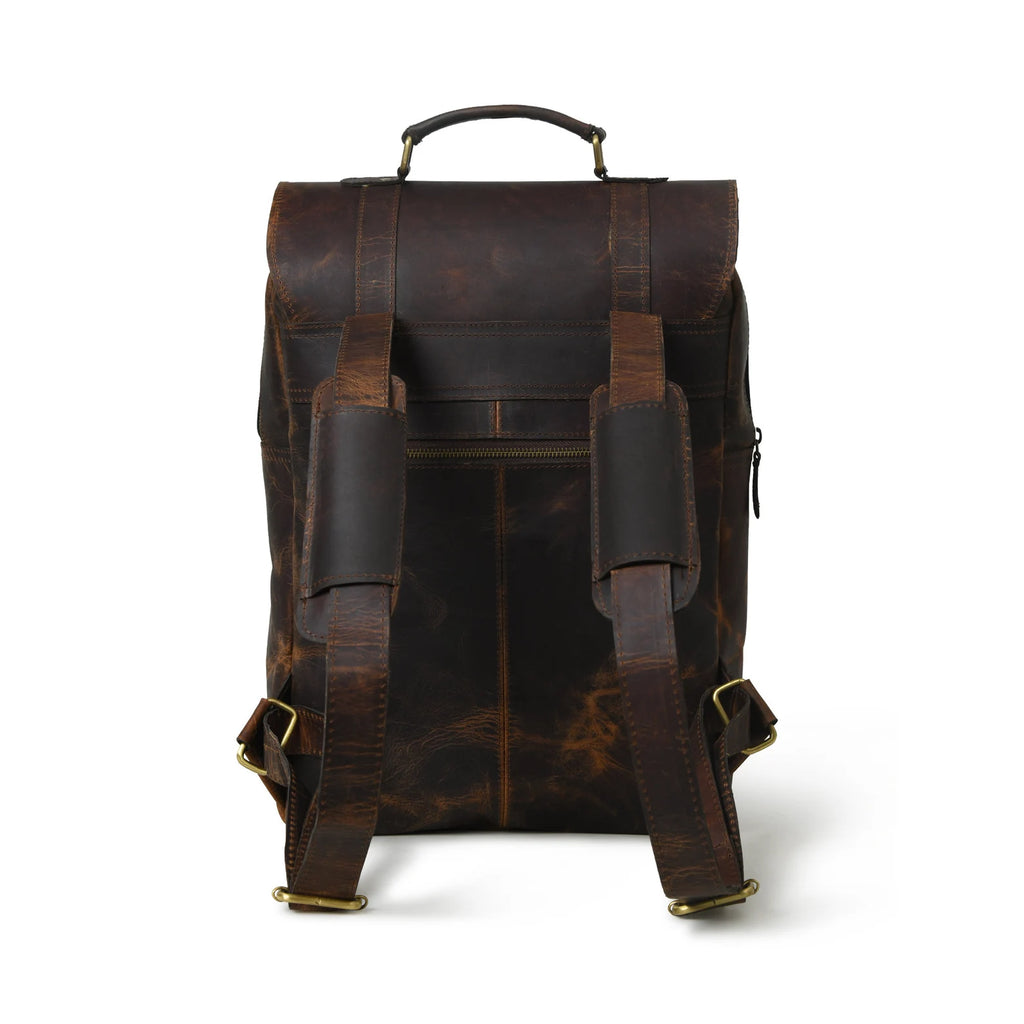 Handcrafted Leather Backpack for Men & Women