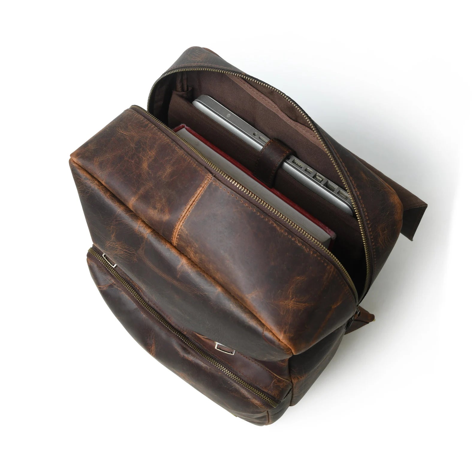 Handcrafted Leather Backpack for Men & Women