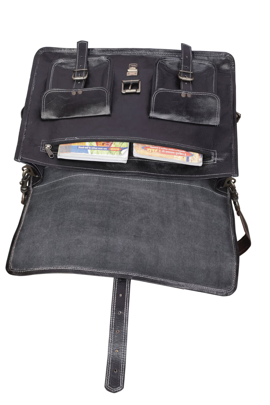 Leather Messenger Bag, Shoulder Bag