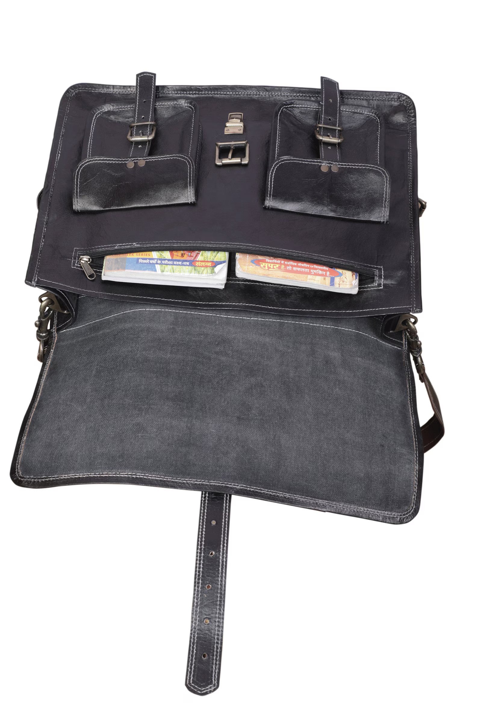 Leather Messenger Bag, Shoulder Bag