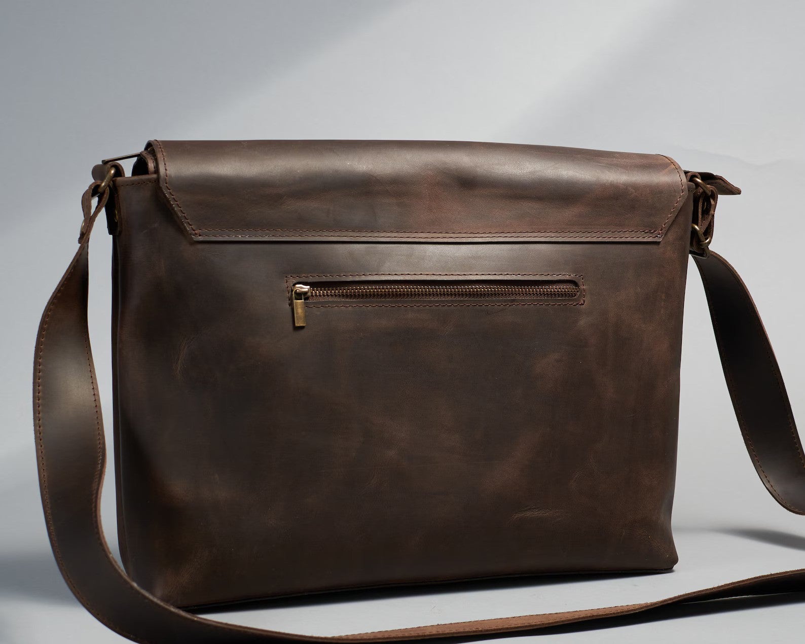 leather messenger bag crossbody bag