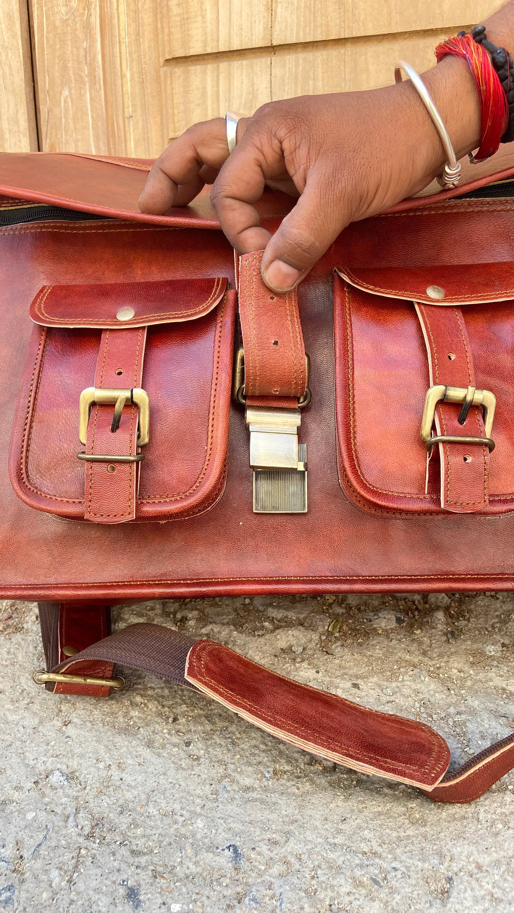 Leather Messenger Bag, Leather Crossbody Bag