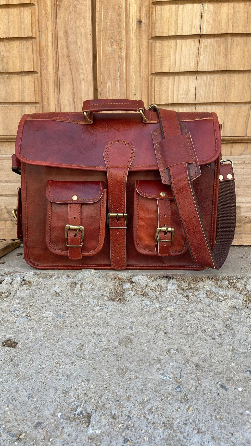 Leather Messenger Bag, Leather Crossbody Bag