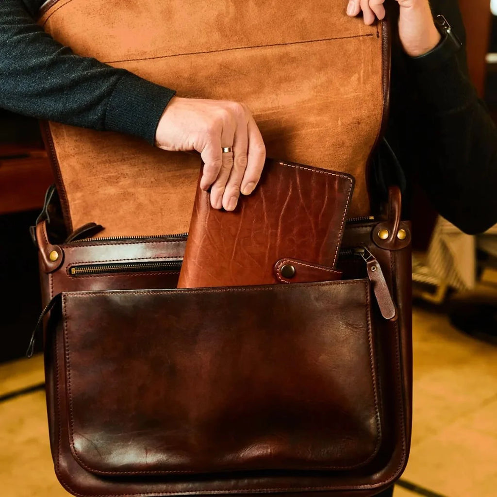 leather messenger bag, leather laptop bag