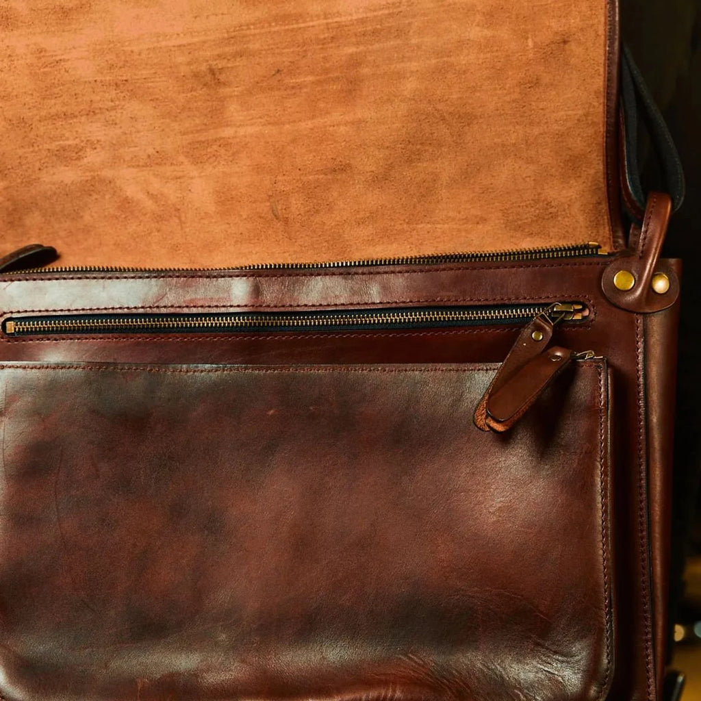leather messenger bag, leather laptop bag