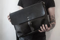 Leather Messenger Bag / crossbody bag