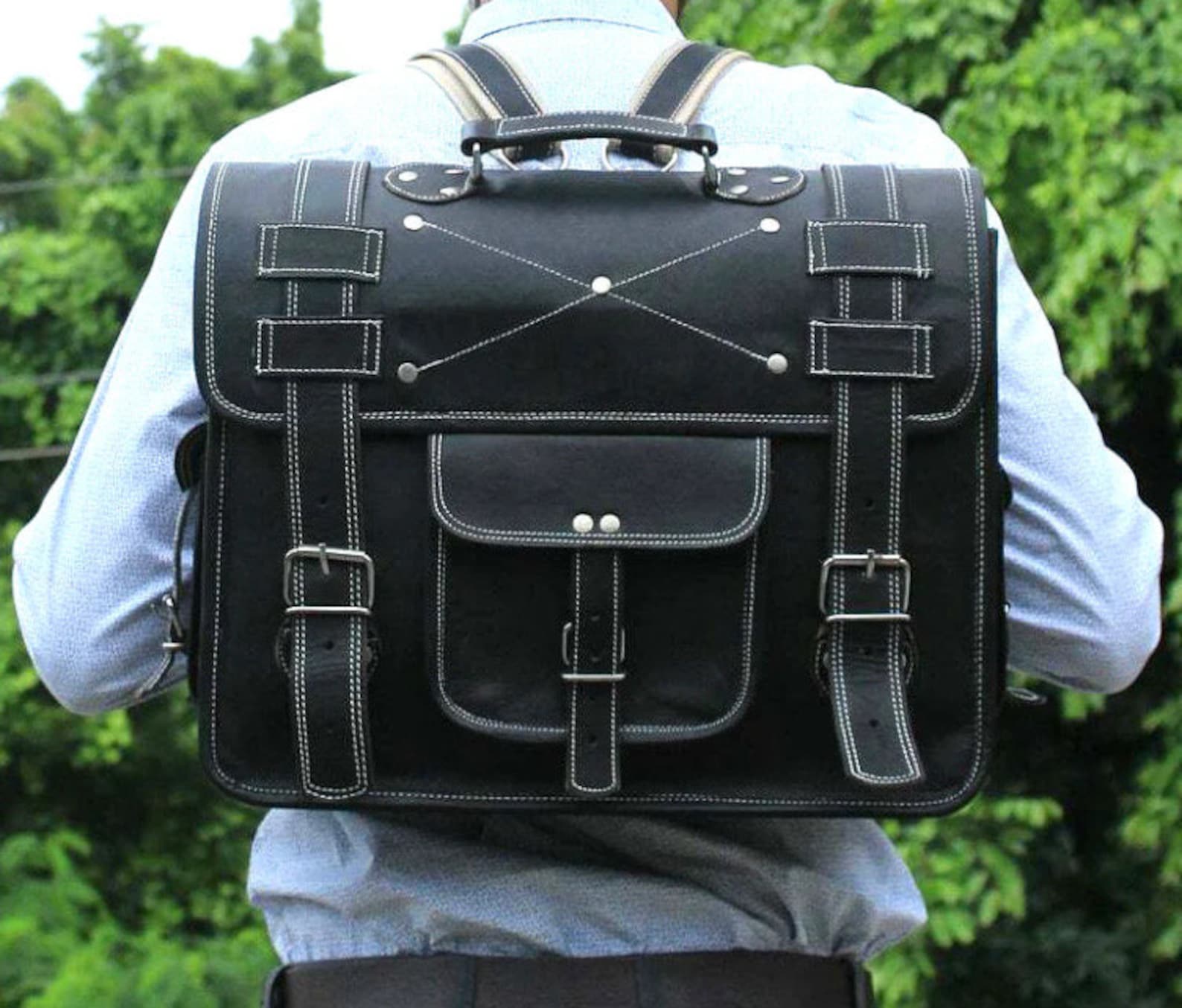 Leather Briefcase Leather Laptop Bag