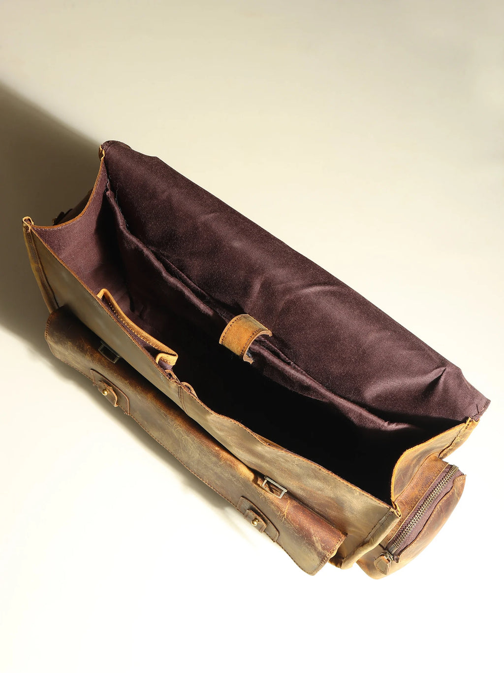 leather laptop bag | leather messenger bag