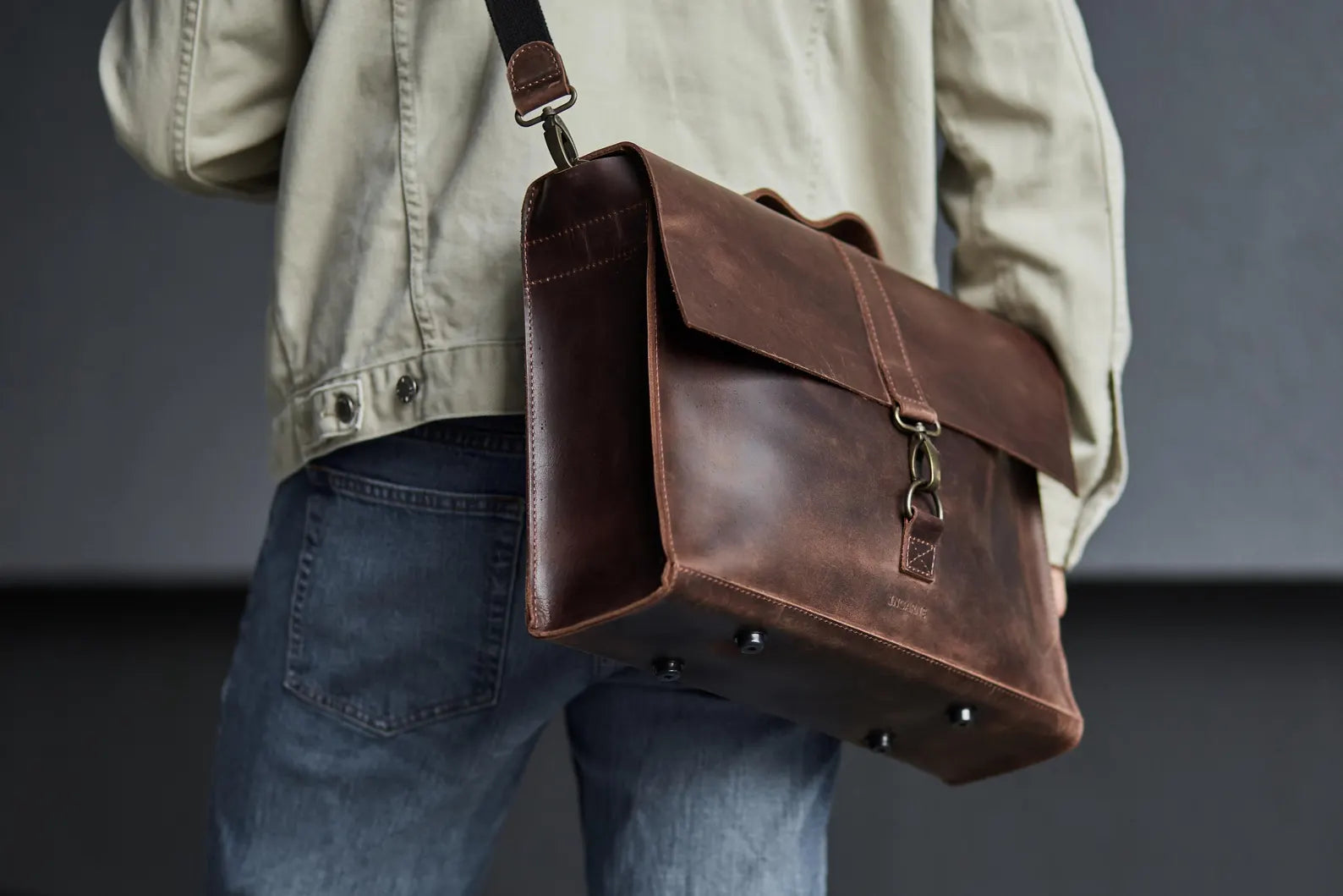 Messenger Bag, Minimalist bag for Laptop
