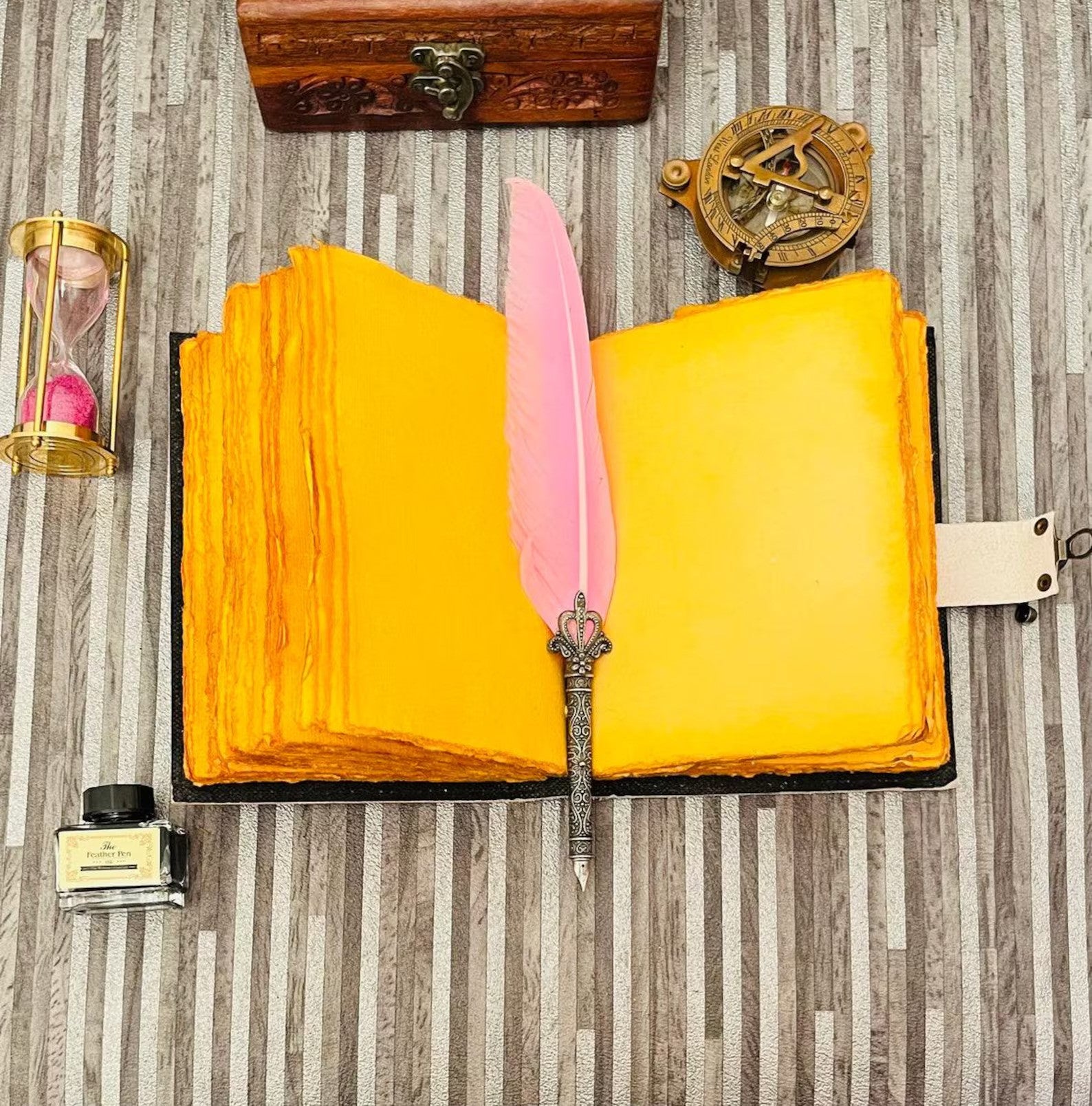 Leather Cat journal Journal Book of shadows