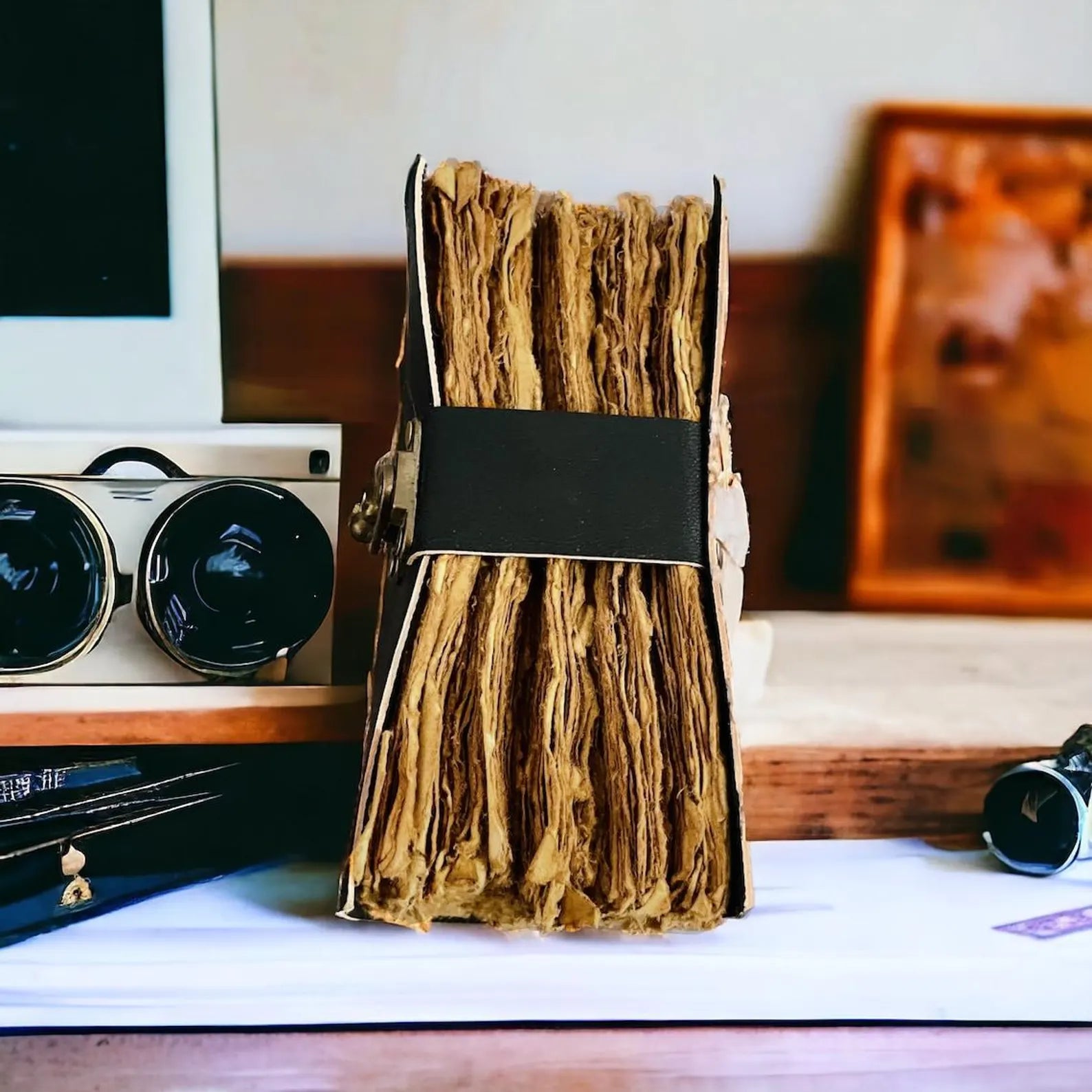 Fox Vintage Handmade leather Journal