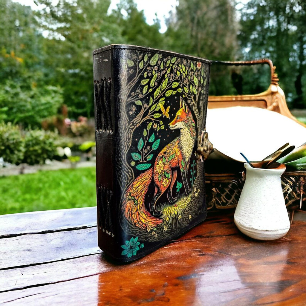 Fox Leather Journal vintage leather journal