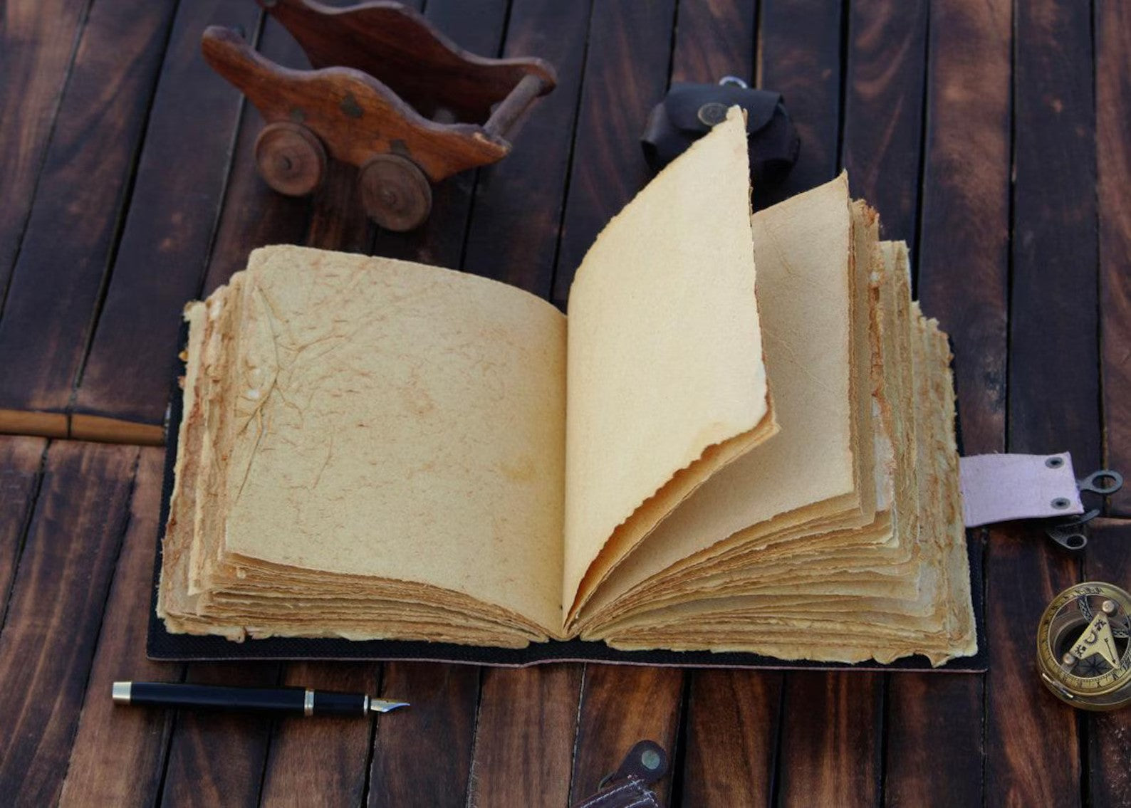 Witch journal • vintage leather journal