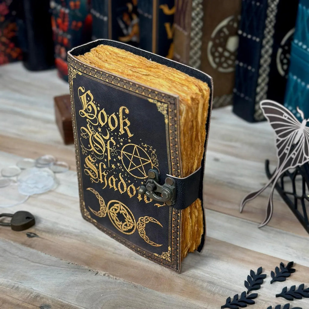 Book Of Shadows leather Notebook