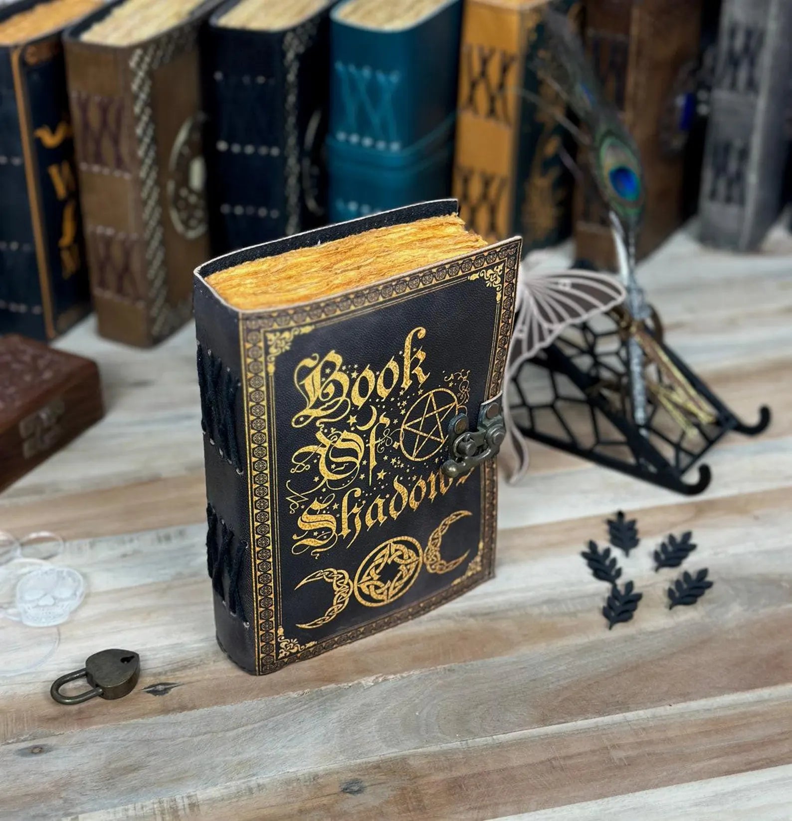 Book Of Shadows leather Notebook