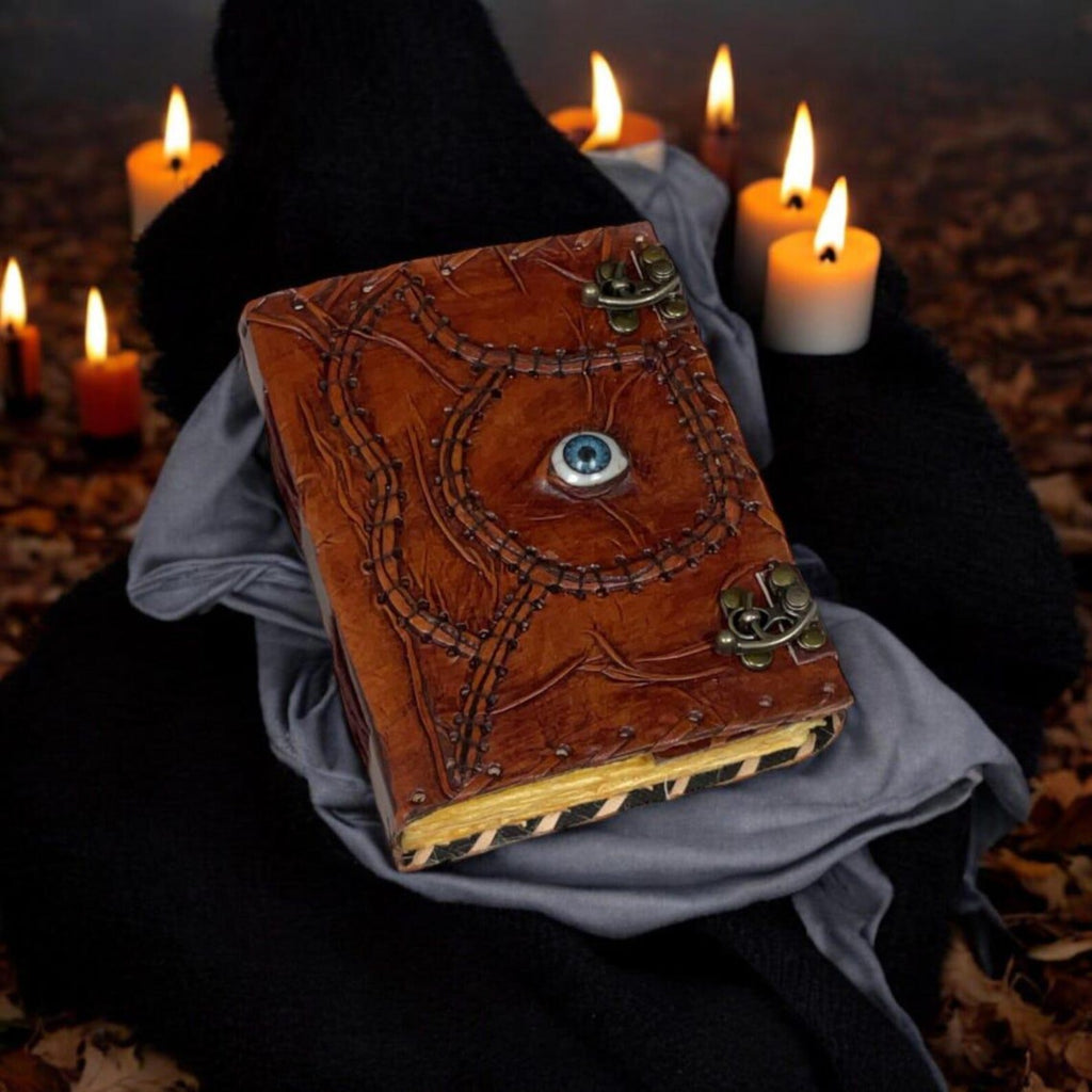 Hocus Pocus book of spells Leather Journal
