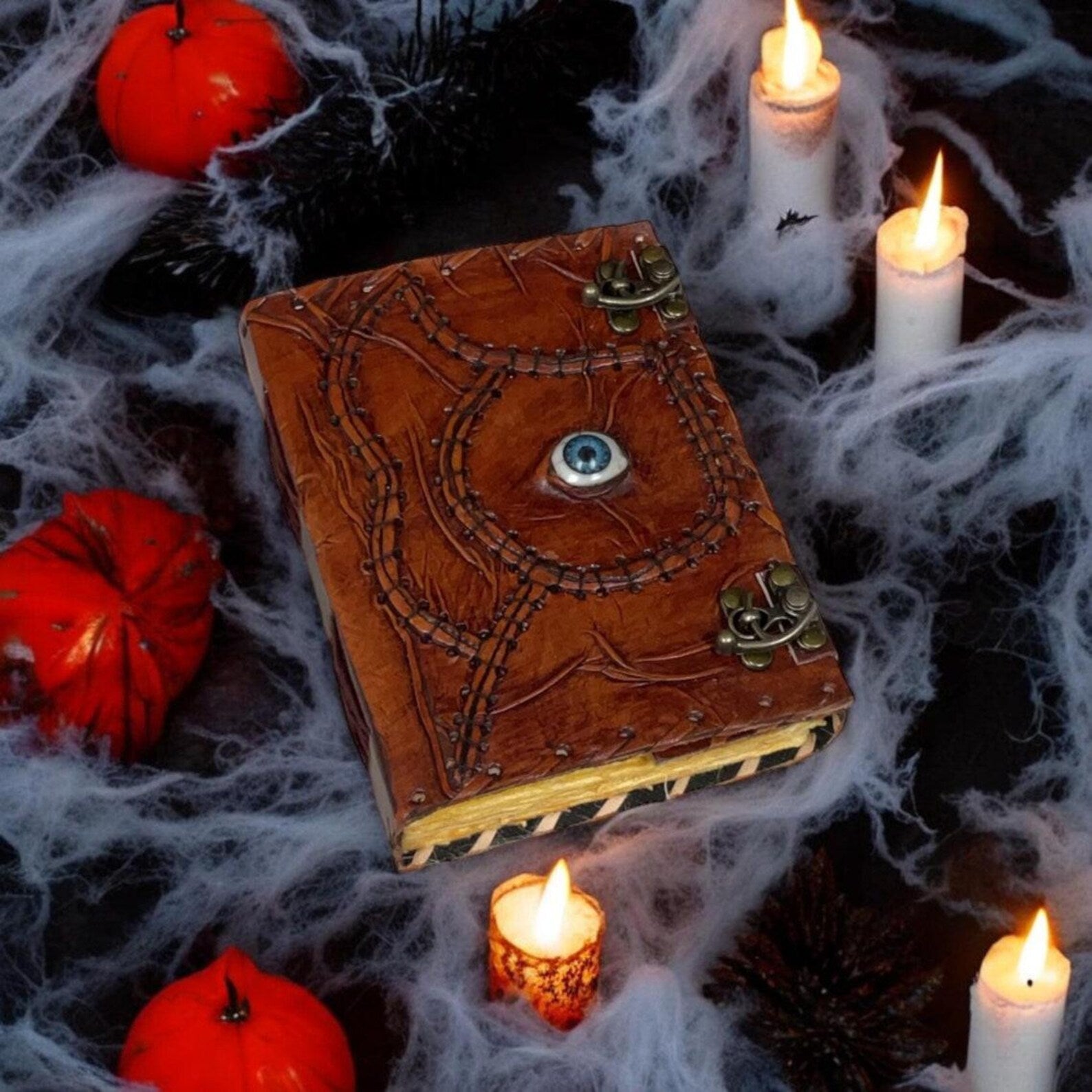 Hocus Pocus book of spells Leather Journal