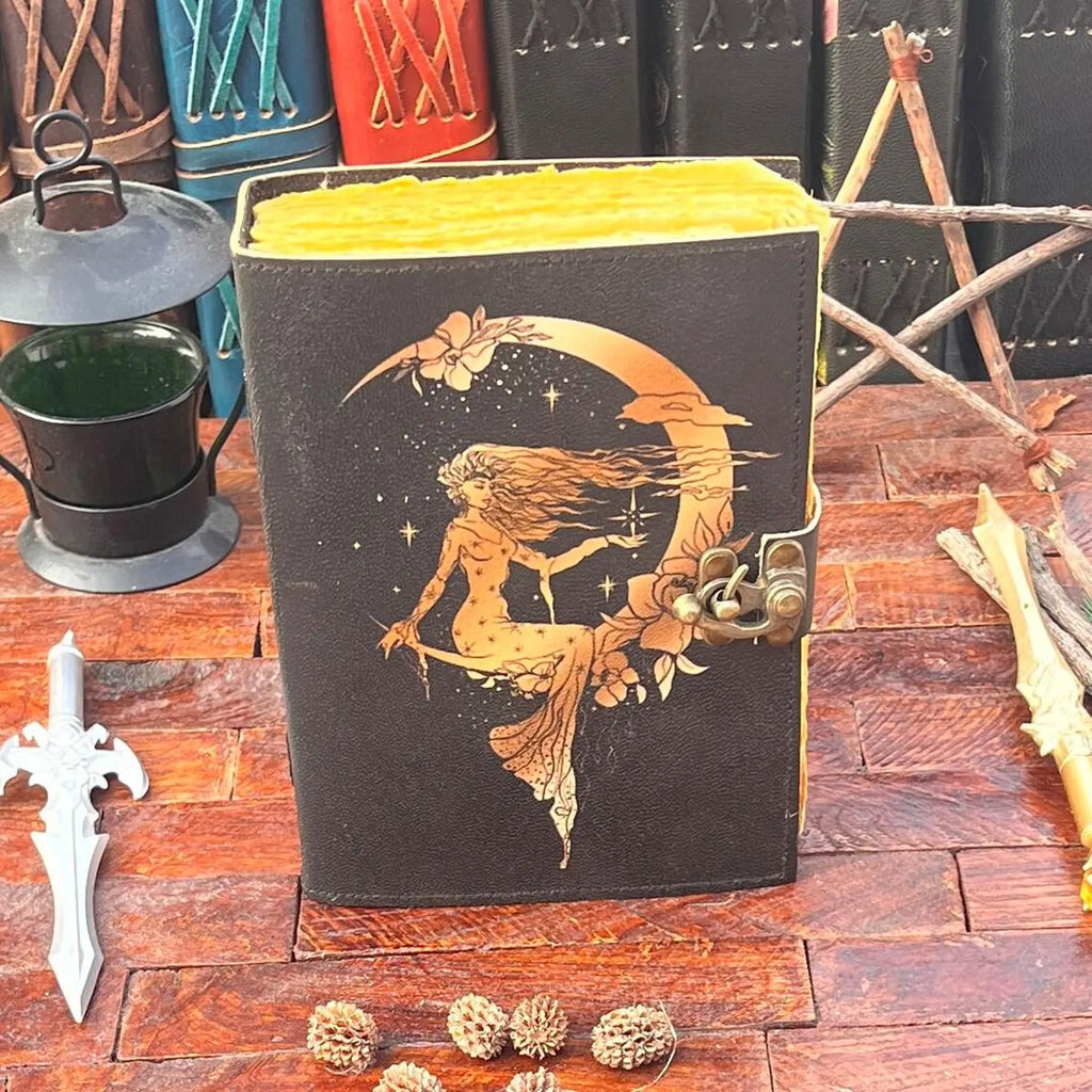 Spell Book of Shadows The Mermaid and Moon