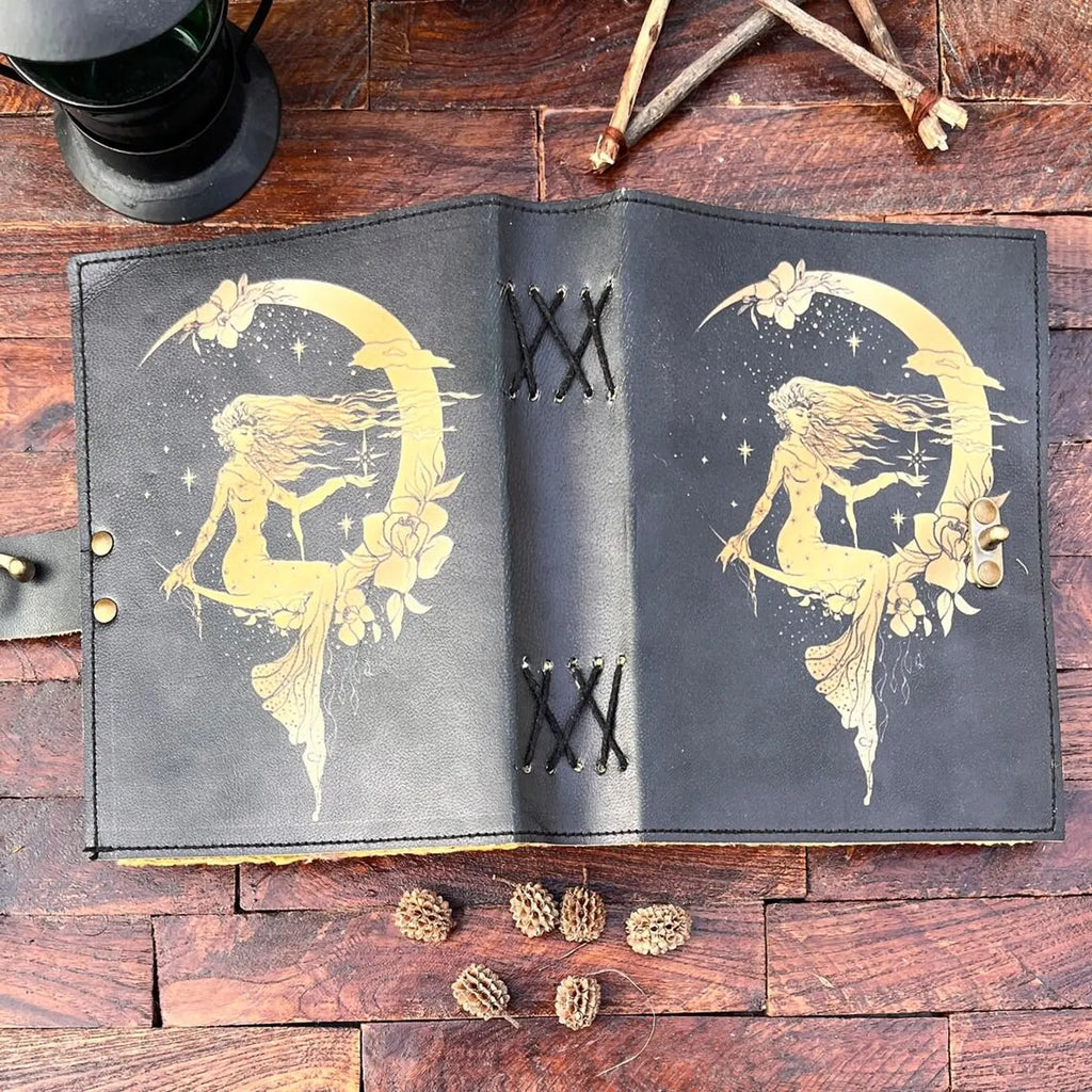 Spell Book of Shadows The Mermaid and Moon