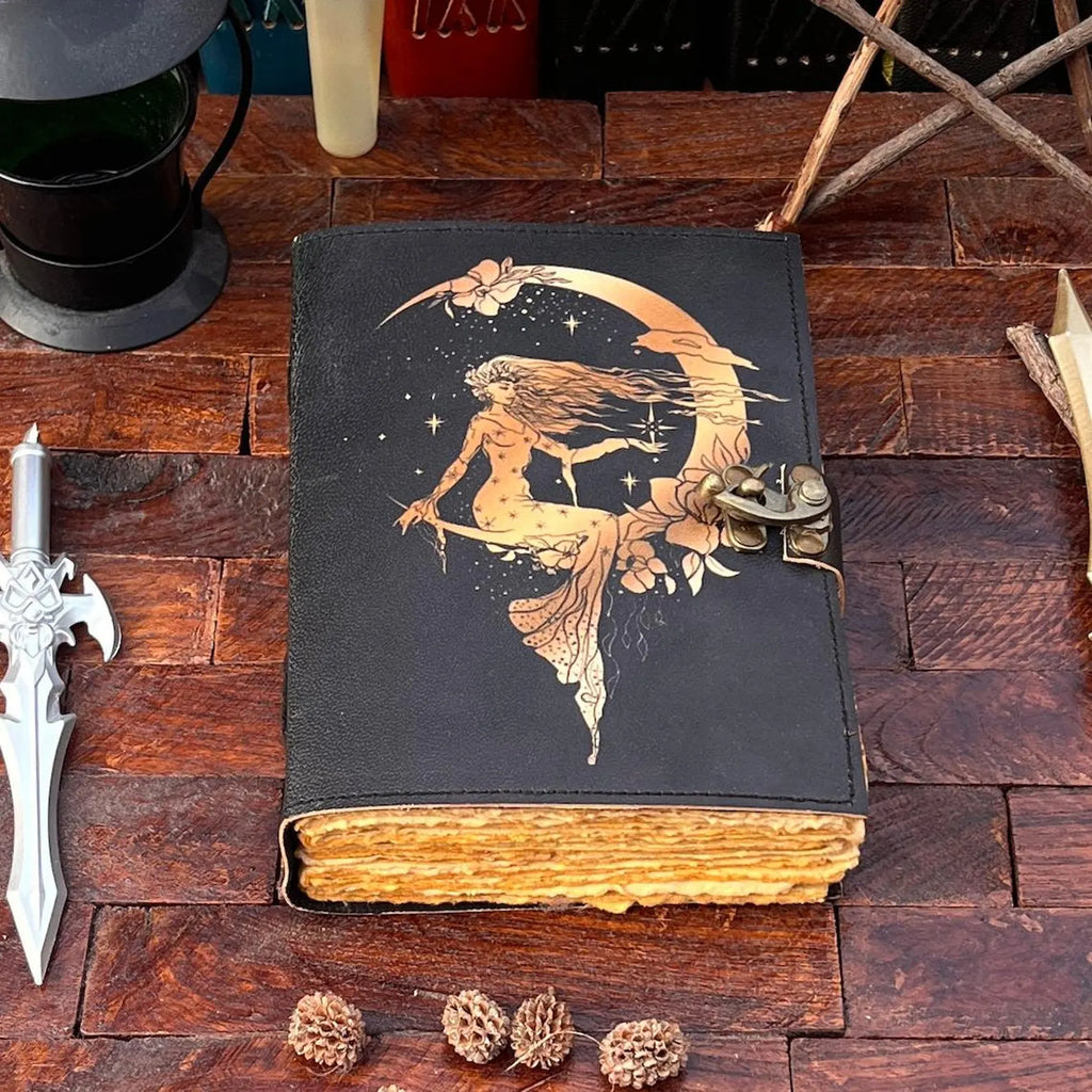 Spell Book of Shadows The Mermaid and Moon