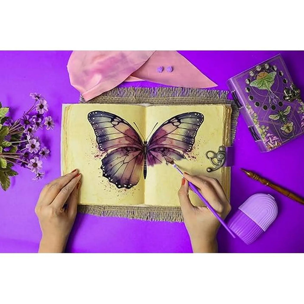 Blank Spell Book of Shadows with Lock